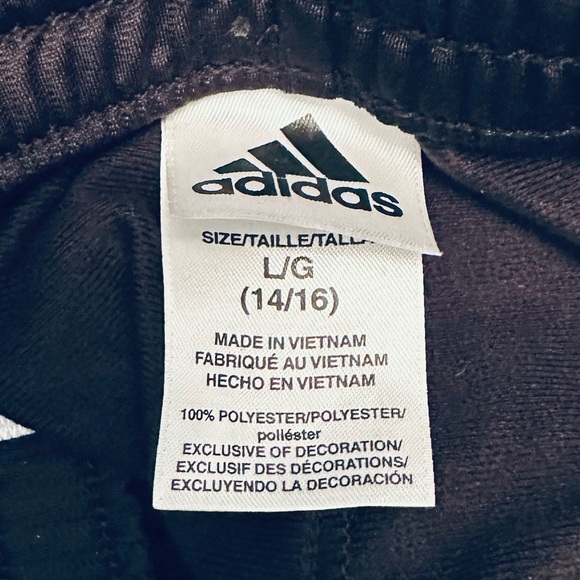 Adidas Boy’s Joggers L LIKE NEW - Picture 3 of 3